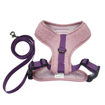 Dog Chest Strap Leash with Double Buckle