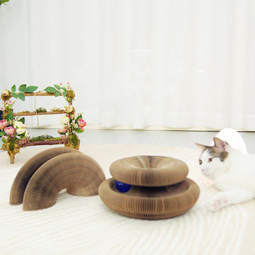 Foldable Corrugated Cat Scratching Board