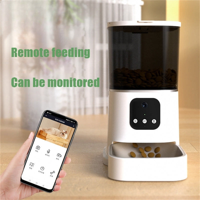 Smart Automatic Pet Feeder with WiFi & App Control
