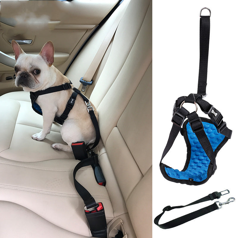 Comfortable Pet Car Seat Belt with Massage Cushion