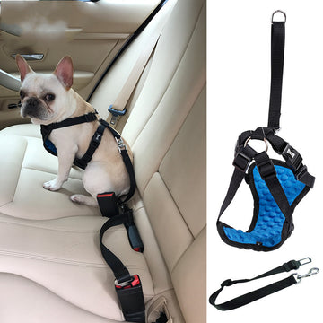 Comfortable Pet Car Seat Belt with Massage Cushion