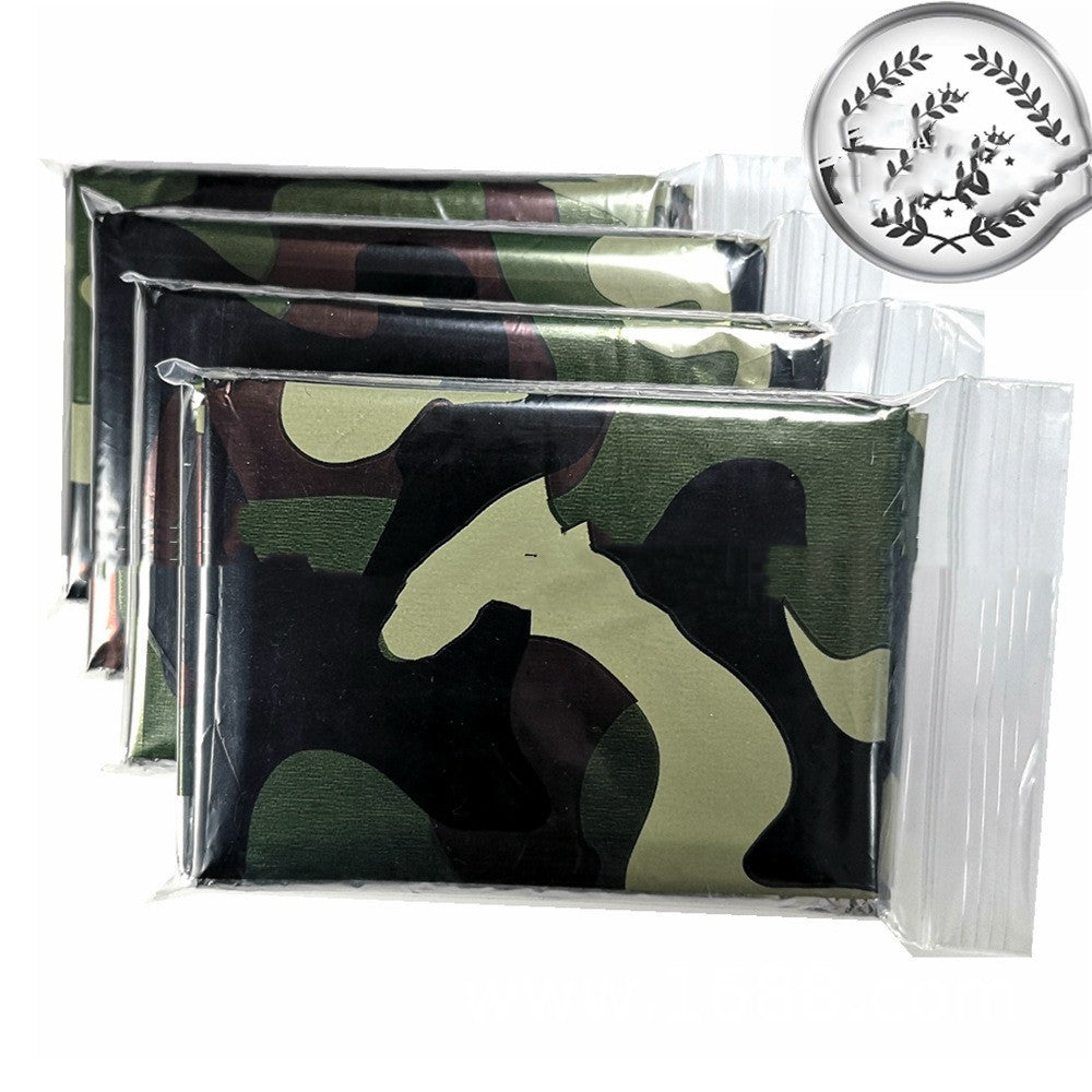 12 Micron PET Camouflage Emergency First Aid Blanket